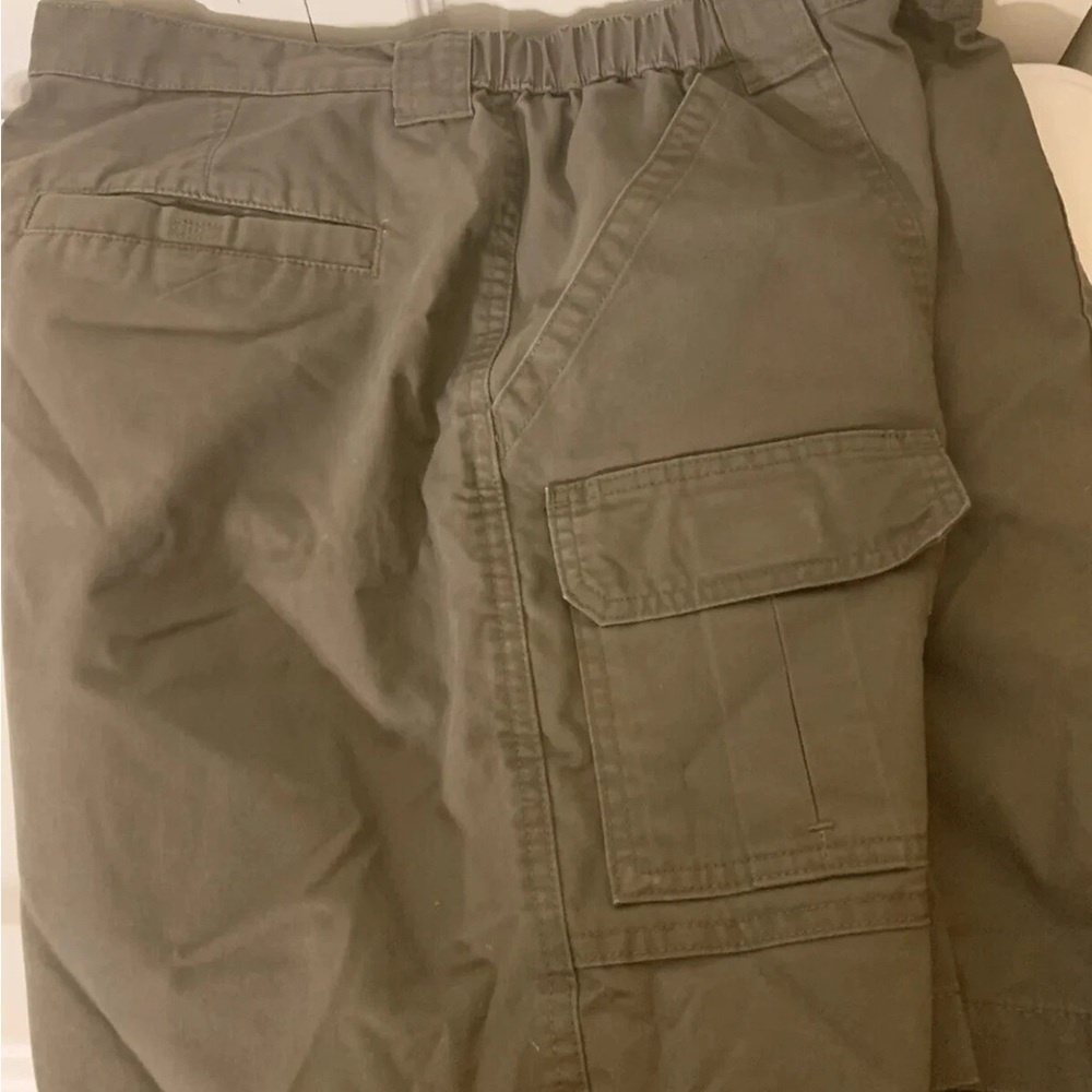 Savane Dark Green Cargo‎ Shorts